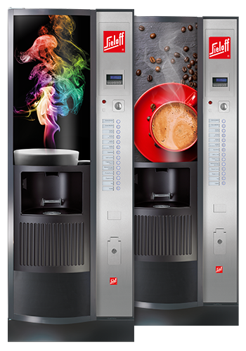 Heißgetränkeautomaten der HG Standgeräte-Serie